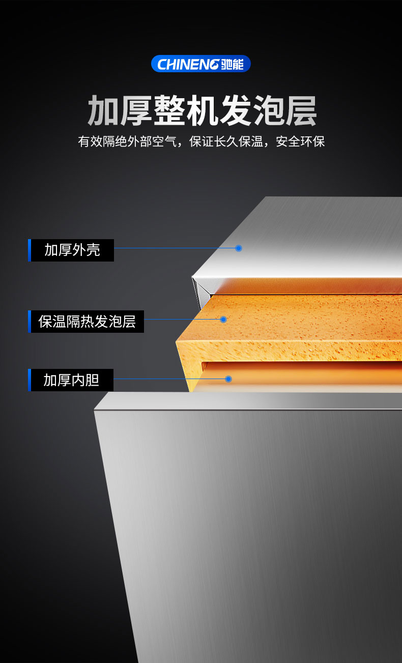 DB多宝视讯蒸汽消毒柜加厚整机发泡层